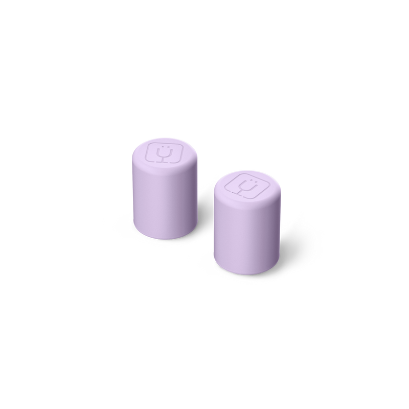 Magnetic Straw Cover | Lavender | 2-Pack X4