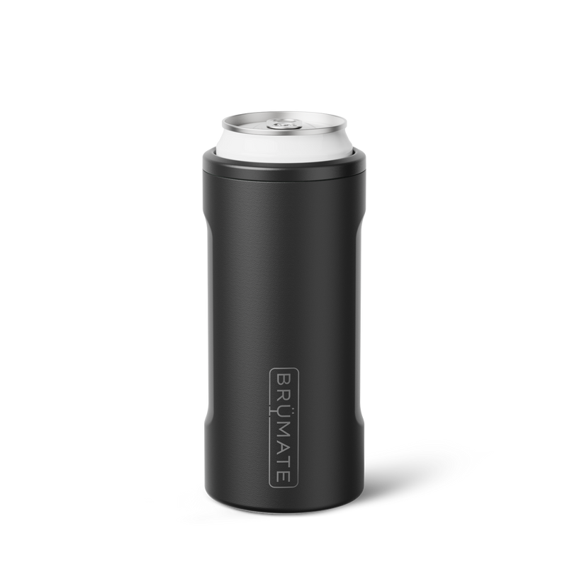 Hopsulator Slim | Matte Black | 12oz Slim Cans D4