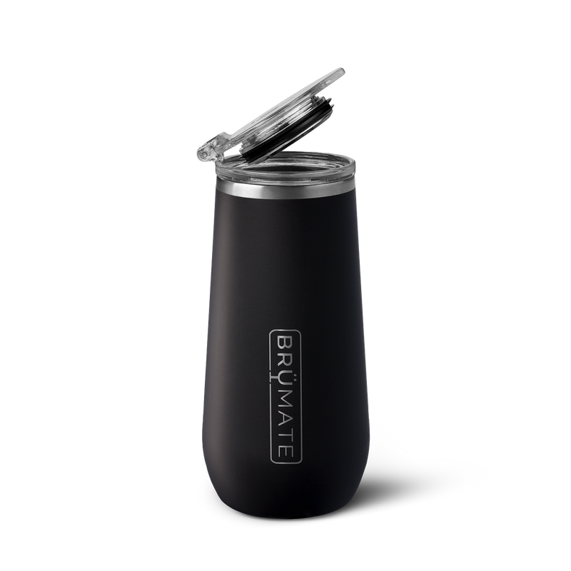 Champagne Flute | Matte Black | 12oz P5